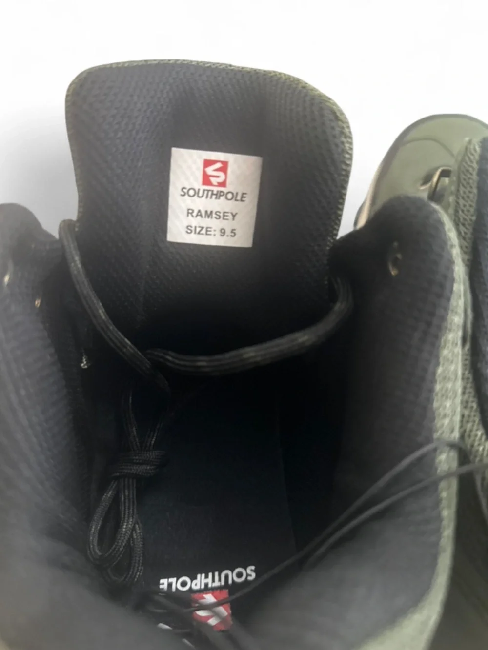 Southpole Olive Green Trail Hiking Boots Size US  Men’s 9.5